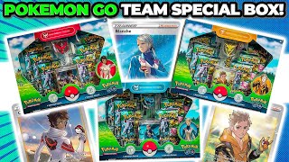 Pokemon GO Team Special Collection Box Set OPENING! (Mystic, Valor