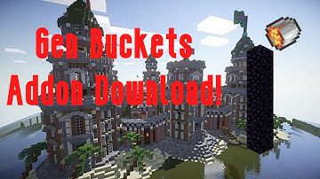 Minecraft Addon Download: Gen Buckets