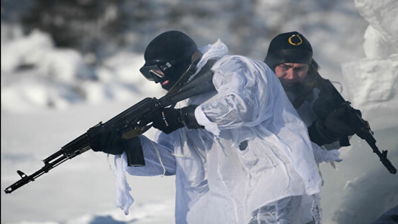 Russia's winter military massive training