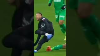 neymar jr injury moment he cried