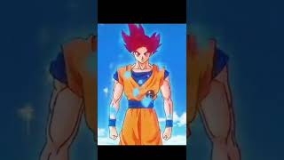 How to draw super saiyan God (Goku) dragon ball #shorts #dragonball #dbz#drawing#anime#goku#trending