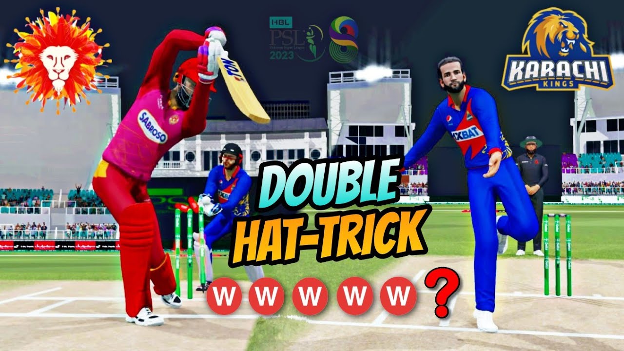 PSL 8 2023 - Karachi Kings Bowling | Imad Wasim take six Wickets | Cricket 22 with Mr Sayf