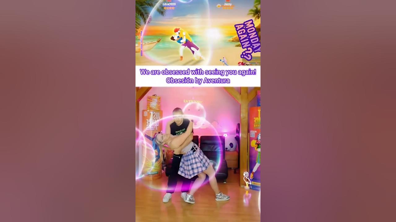On Monday evening we are finally live again with Just Dance - Obsesión by Aventura On Monday evening we are finally live again with Just Dance - Obsesión by Aventura