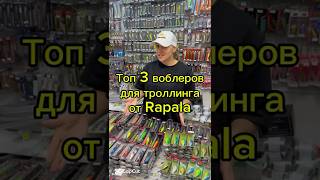 Топ 3 воблера на троллинг #fishing #spinning #рыболов #pike #som #rapala