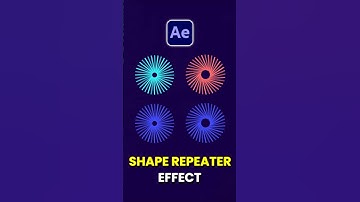 Create A Repeater Effect In After Effects #tutorial #aftereffects #howto