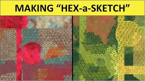 How I Made "Hex-a-Sketch" Art Project - Hexagonal Truchet Tiling Made Sketchy with p5.js