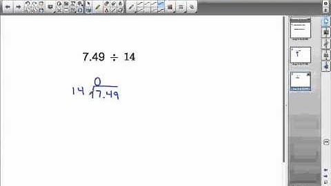 Math Video Training Course 1: Lesson 4-3: Dividing Decimals by Whole Numbers