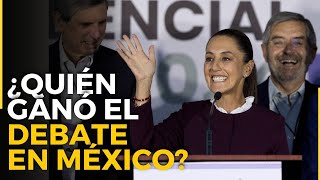 ELECCIONES MÉXICO Candidatos se enfrentaron en segundo debate presidencial ¿Quién ganó?