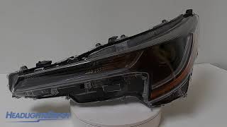 HEADLIGHTSDEPOT Headlight Fits 2020 Toyota Corolla Sedan L LE USA Built