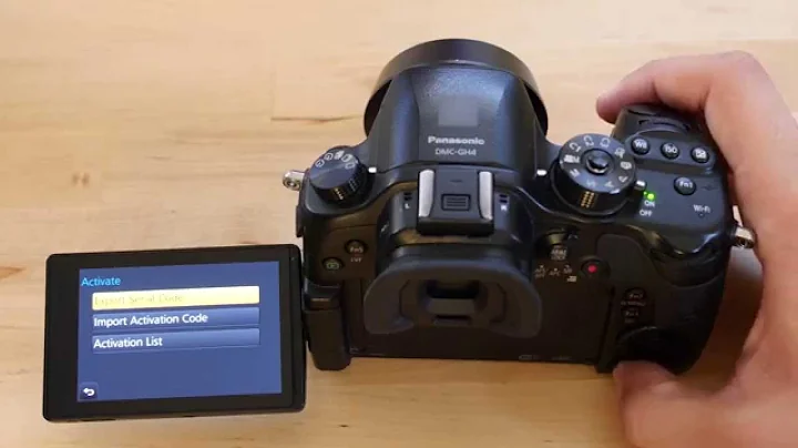 Panasonic LUMIX GH4 VLog L & Firmware 2.4 Update Process