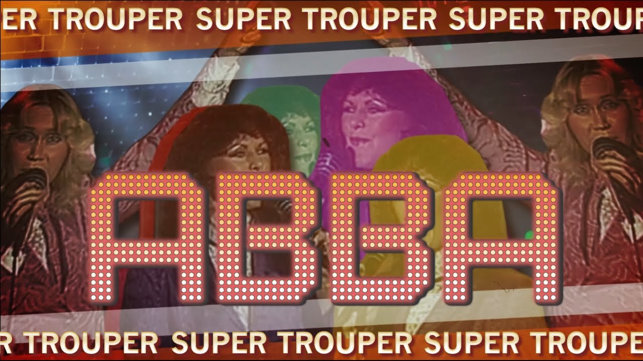 ABBA - Super Trouper ''DJ Paul Harwood Remix'' Vdj Looper • Throwback To The 80s • Retro Video Disco
