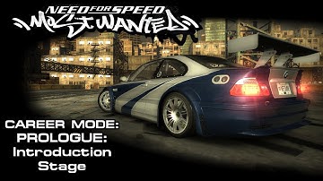 NFS: Most Wanted (2005) - Career Mode - Prologue: Introduction Stage (PC)