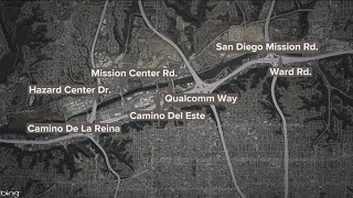 San Diego road closures expected in Mission Valley ahead of incoming storms