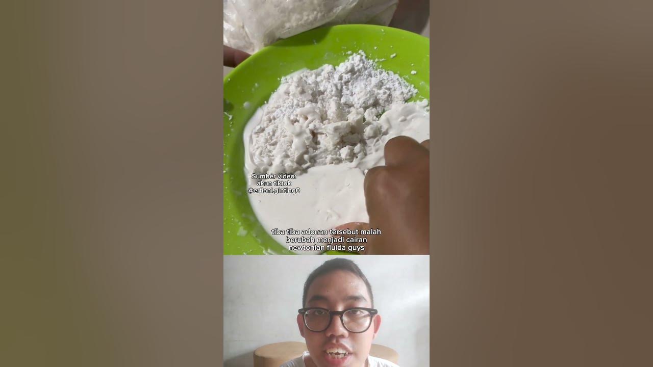 Ketika membuat adonan tepung berubah menjadi keras banget #unik #shortsfeed #shorts