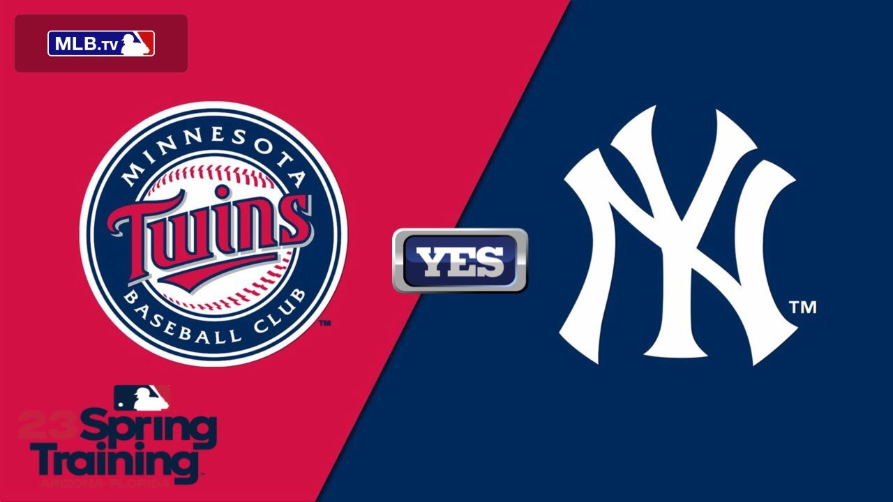 Minnesota Twins Vs New York Yankees YouTube