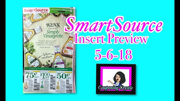 Insert Preview SmartSource insert Preview for 5-6-18 coupon preview Couponing Crystle