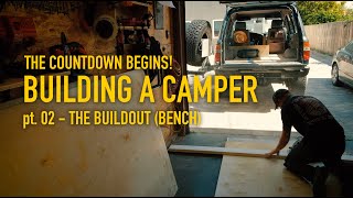 I have 7 DAYS to build the ultimate Land Cruiser pop top camper buildout!