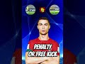 Ronaldo vs. Messi: Who takes it? ⚽ Like for CR7, Subscribe for Messi!