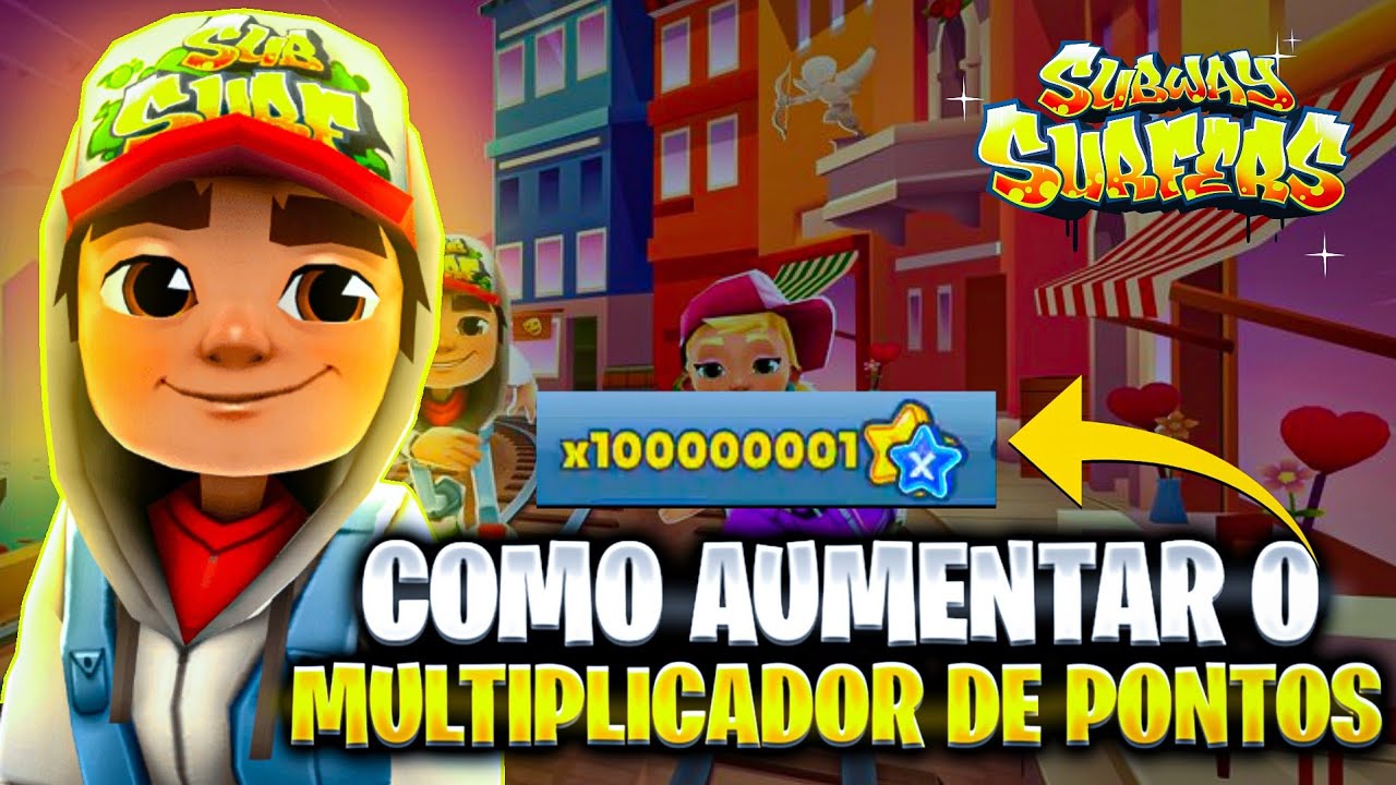 Como Aumentar o Multiplicador do Subway Surfers 