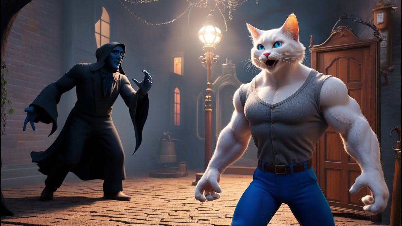 The Mischievous Cat Who Dared to Touch a Ghost!🔥