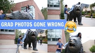 Taking My UCLA Graduation Photos with @RyanbyRyanChua!