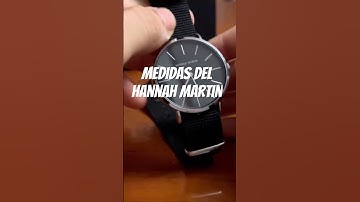 Medidas del Reloj Hannah Martin #reloj #relojes #danielwellington #watches #relojeria