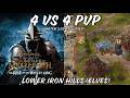 4 vs 4 PVP Battle for Middle Earth 2 RotWK 2.02 Lower Iron Hills (Elves)