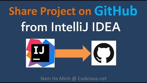 How to Share Project on GitHub from IntelliJ IDEA