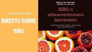 Qué es el SIBO y qué dieta seguir en caso de Sobrecrecimiento Bacteriano
