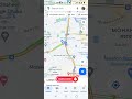 How To Check Traffic Conditions On Google Maps  || #shorts