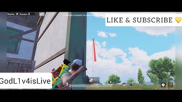 1v3 🙀🙀KYA UMP KA DAMAGE BADHAYA HAI ❓❓@GodL1v4isLive @BatGamingg 