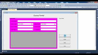 Part 9 VB.NET C_ Tutorial _ Course Portal Form
