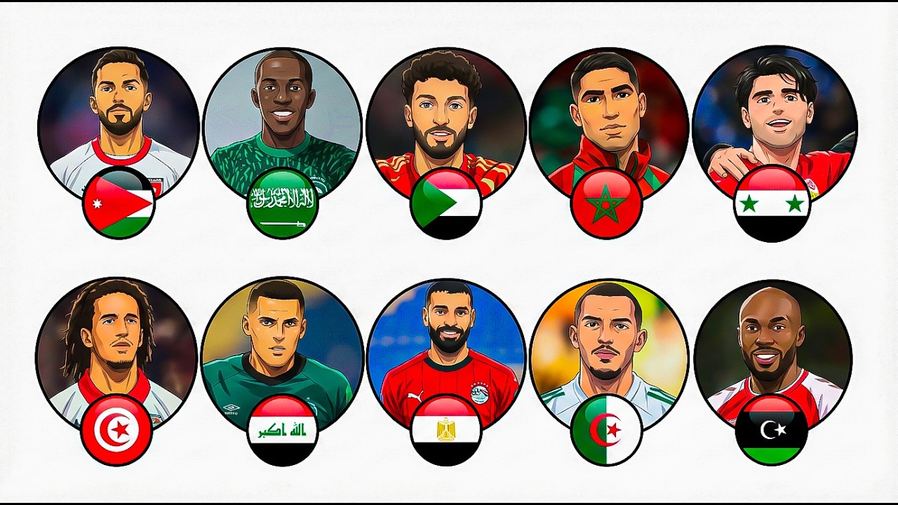 أكثر الدول العربية امتلاكًا للاعبين محترفين في أوروبا – الترتيب الحقيقي