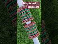 Dispatched bridal bangles to bangalore handmadejewelery bangleset divyahandcrafts viral