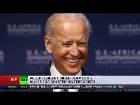 Anyone but US! Biden blames allies for ISIS rise