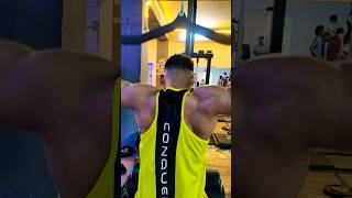"90 Day Body Transformation Day 46 Back Lat Pulldown Workout" #ytshorts #shorts #desifitness