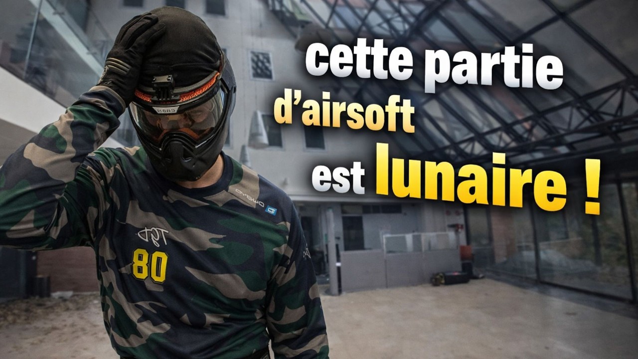 Une partie d’airsoft complètement lunaire | TGD – WILD TRIGGER New Office