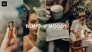 Filmic and Moody Preset - Lightroom Presets Free Download - Mobile Lightroom Editing