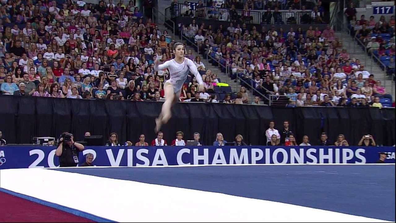 Aly Raisman - Floor - 2012 Visa Championships - Sr Women - Day 2