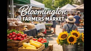 Bloomington Indiana, A Chill Walk Through the Farmers Market