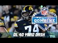 All OL 40 Yard Dash | NFL Combine 2020 mp4