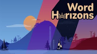 Word Horizons (by Staple Games) IOS Gameplay Video (HD) screenshot 3