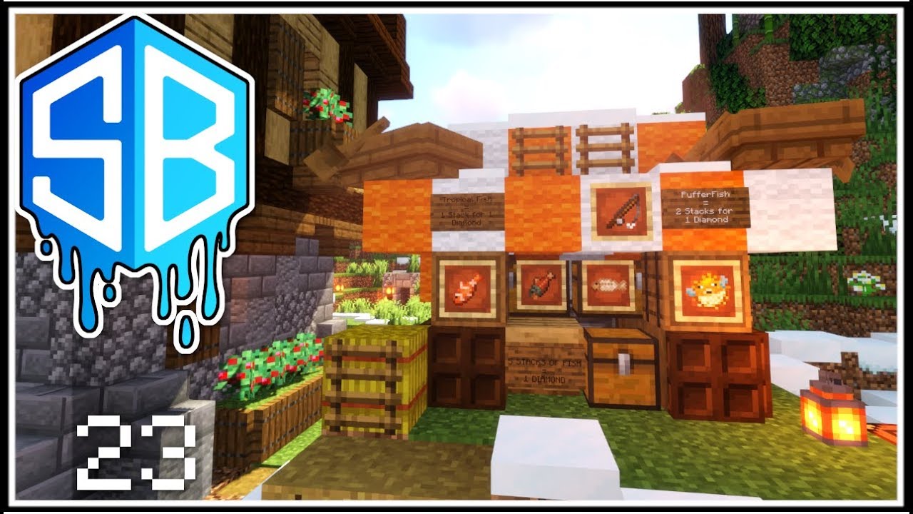 Minecraft - MR. FISH MONGER MAN - Ep.23 - Sourceblock SMP ( Lets Play ...
