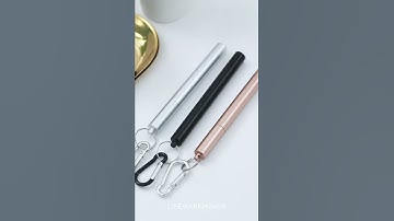 Metallic Telescopic Straw | Life WareHouse