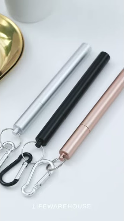 Metallic Telescopic Straw | Life WareHouse