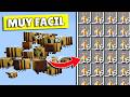 GRANJA AUTOMÁTICA de MIEL en Minecraft Bedrock - ¡FÁCIL y RÁPIDA!