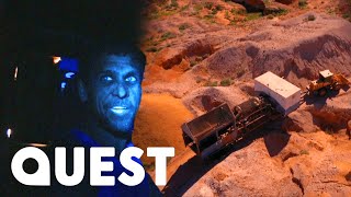 Blacklighters Take Massive Gamble Moving The 10-Ton Opalzilla To New Claim | Outback Opal Hunters