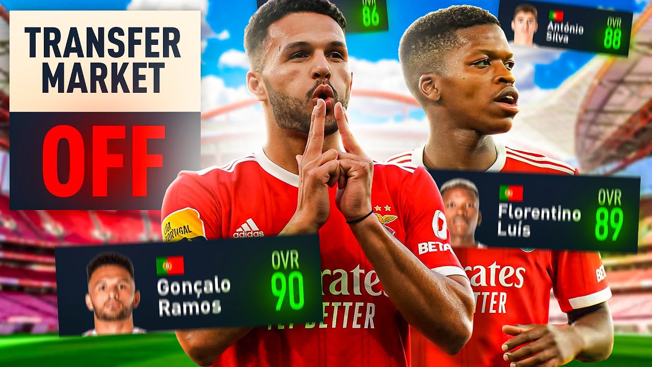 I Rebuild BENFICA With NO TRANSFERS Because They Are AMAZING!