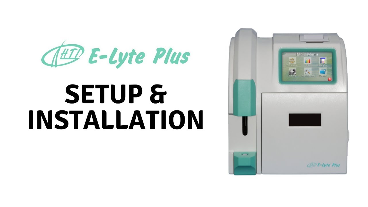 E Lyte Plus Electrolyte Machine