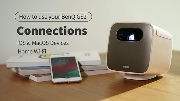 How to Connect with iPhone, iPad & Mac - BenQ Wireless Portable Projector